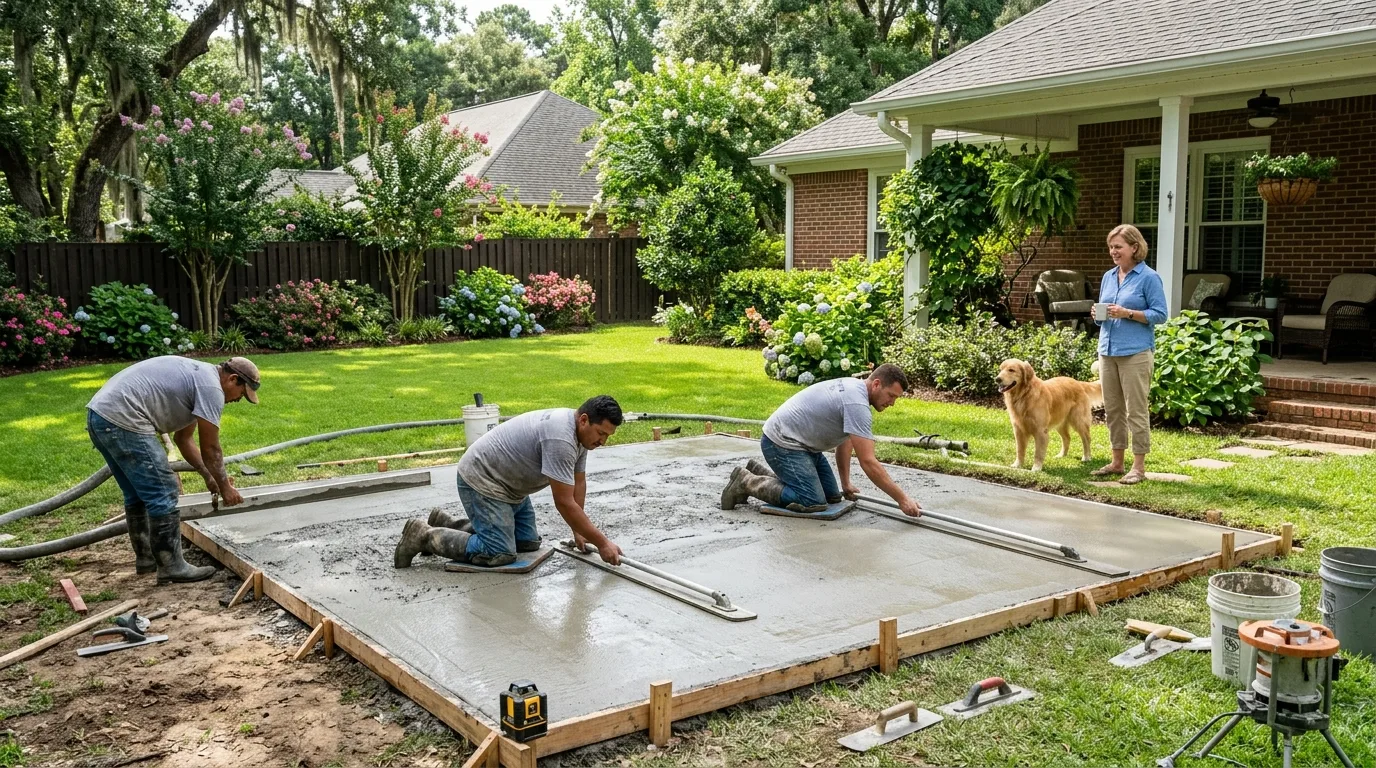 How Much Does a Concrete Patio Cost in Boerne, TX? (2025 Guide)